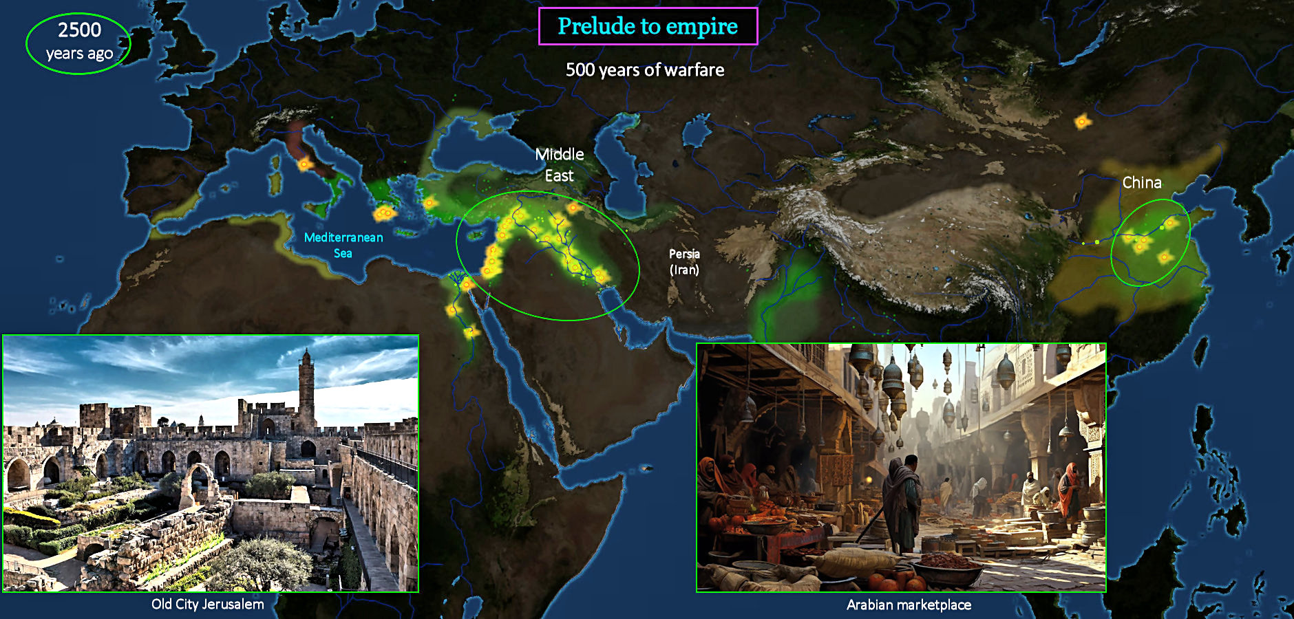 Bronze-Age wars, 1500 BC map